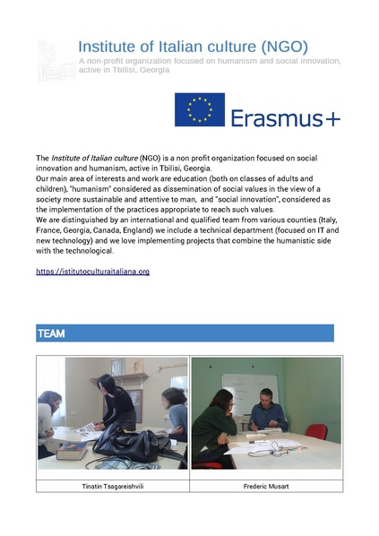 File:Istituto cultura italiana (NGO)/Documents/Istituto cultura italiana (NGO) - brochure 2017.pdf